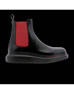 Ботинки Hybrid Ankle Boot 'Black Red', черный Alexander mcqueen