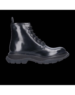 Ботинки Combat Boot 'Black', черный Alexander mcqueen
