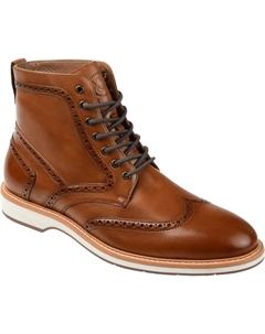 Ботинки Enzzo Wing Tip Boot, цвет Cognac Thomas & vine