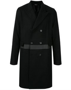 N?21 пальто с контрастной полоской 50 черный No21