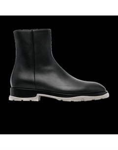 Ботинки Half Leather Boot 'Black Grey', черный Alexander mcqueen