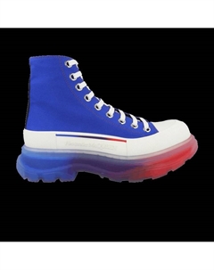 Ботинки Tread Slick Boot 'Royal Red Gradient', синий Alexander mcqueen
