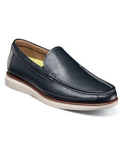Мокасины Tropics venetian с узким скошенным носком, navy Florsheim