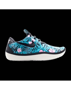 Мокасины Solarsoft Moccasin Sp 'Floral Pack', синий Nike