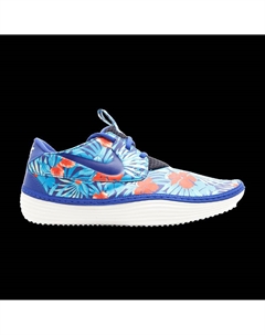 Мокасины Solarsoft Moccasin Sp 'Floral Pack', синий Nike