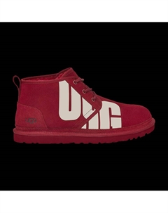 Мужские ботинки Neumel замшевые с принтом, красный Ugg