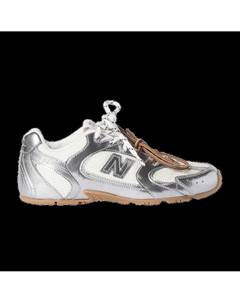 Кроссовки New Balance x 530 SL 'Silver Metallic', серебряный Miu miu