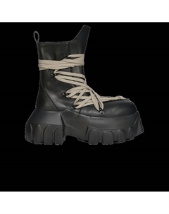Ботинки Hollywood Megalace Mega Tractor Boot 'Black', черный Rick owens