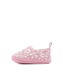 Слипоны Layette Alpargata Slip-On Crib Shoe, цвет Cosmic Pink/Iridescent Leopard Toms