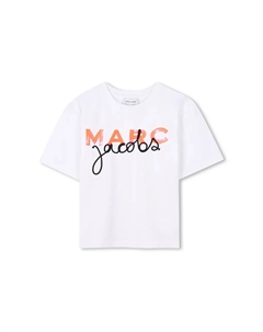 Футболка детская хлопковая, белый Marc jacobs