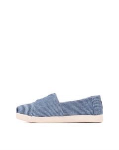 Слипоны Alpargata Slip-On Casual Shoe, цвет Dark Sky/Subtle Stripes Toms