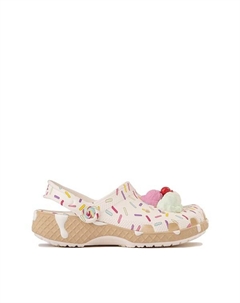 Сабо Classic Ice Cream Party Clog, белый Crocs