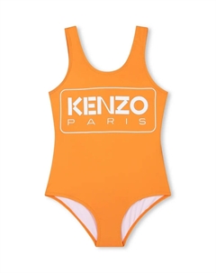 Слитный купальник для детей, оранжевый Kenzo kids
