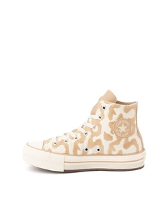 Кроссовки Chuck Taylor All Star Lift Lavish Leopard High-Top Sneaker, цвет Egret/Warm Quarry Converse