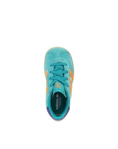 Кроссовки Gazelle Comfort Closure Athletic Shoe, цвет Pure Teal/Impact Orange Adidas