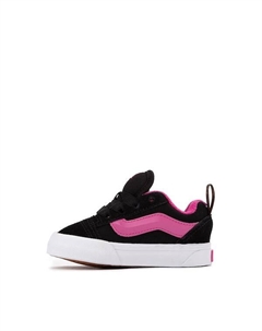 Кеды Knu Skool Skate Shoe, цвет Black/Pink/Leopard Vans