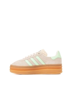 Кроссовки Gazelle Bold Athletic Shoe, цвет Wonder White/Green Adidas