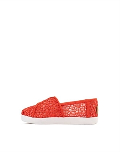 Слипоны Alpargata Crochet Slip-On Casual Shoe, цвет Flame Toms