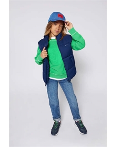 Детский жилет, темно-синий Hugo