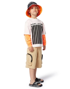 Футболка детская хлопковая, белый Marc jacobs