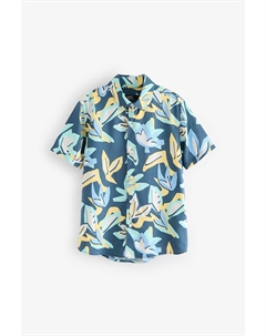 Рубашка с коротким рукавом (3-16 лет), синий Next