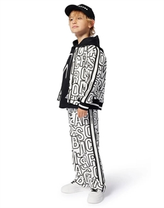 Детские хлопковые спортивные штаны, белый Marc jacobs