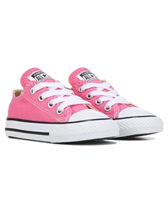 Детские кеды Chuck Taylor All Star низкие для малышей, pink/white Converse