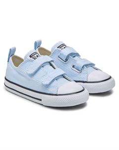 Детские кеды Chuck Taylor All Star 2V Low Top для малышей, blue/white Converse