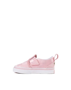 Кеды Slip-On V Checkerboard Satin Skate Shoe, розовый Vans