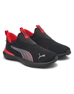 Детские кеды без шнурков Kruz от для маленьких детей, black/red Puma