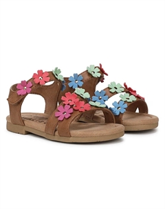 Детская сандалия с рисунком подсолнуха для малышей, tan multi faux leather Blowfish malibu