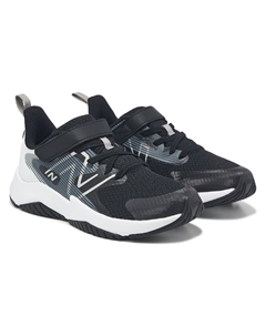 Детские широкие кроссовки для бега, little kid, black/white New balance