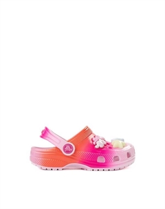 Сабо Classic Slumber Party Clog, цвет Pink/Multicolor Crocs