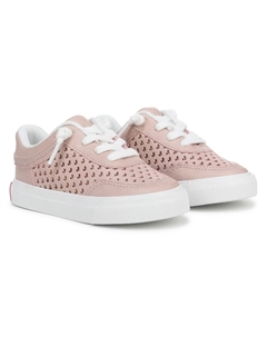 Детские кеды-слипоны на липучках для малышей, rose gold faux leather Blowfish malibu