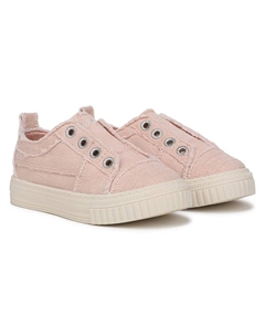 Детские кеды без шнурков для малышей, pink canvas Blowfish malibu