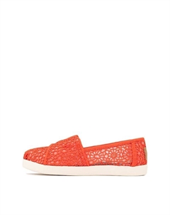 Слипоны Alpargata Crochet Slip-On Casual Shoe, цвет Flame Toms