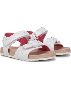 Детские оригинальные сандалии для малышей/маленьких детей, white faux leather Dr. scholl's