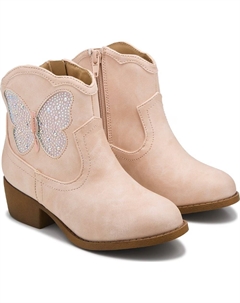 Детские вестерн-ботинки brynn для маленьких/больших детей, pink glitter Jellypop