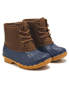 Детские водонепроницаемые сапоги-утки Berg для малышей, brown/navy Khombu