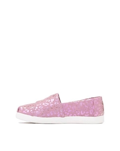 Слипоны Alpargata Slip-On Casual Shoe, цвет Cosmic Pink/Iridescent Leopard Toms