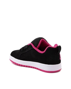Кеды DC Court Graffik Skate Shoe, цвет Black/Pink Dcshoeco