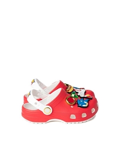 Сабо Sonic the Hedgehog x Classic Clog, красный Crocs
