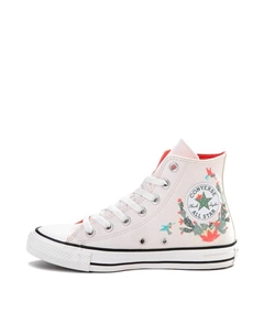 Кроссовки Chuck Taylor All Star Succulents High-Top Sneaker, цвет Vintage White Converse