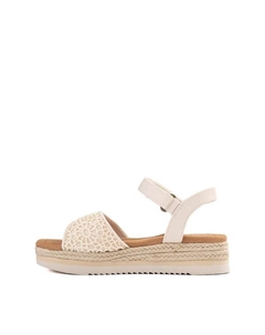 Сандалии Diana Crochet Platform Sandal, цвет Natural Toms