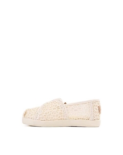 Слипоны Alpargata Crochet Slip-On Casual Shoe, цвет Natural Toms
