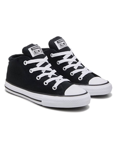 Детские кеды chuck taylor all star madison mid sneaker little kid, black Converse