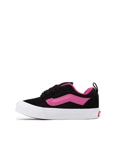 Кеды Knu Skool Skate Shoe, цвет Black/Pink/Leopard Vans