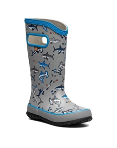 Детские водонепроницаемые сапоги для дождя для малышей/младших/больших детей, gray/multi Bogs°
