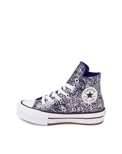 Кроссовки Chuck Taylor All Star Lift Glitter High-Top Sneaker, цвет Night Indigo Converse