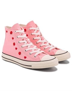 Детские кеды на платформе Chuck Taylor All Star Lift High Top от для старших детей, pink/red valentine Converse